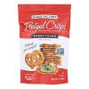 Pretzel Crisp Pretzel Crisps - Everything - Case Of 12 - 7.2 Oz.