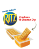 Handi-Snacks RITZ Crackers 'N Cheesy Dip Snack Packs, 20 Snack Packs