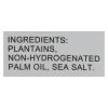 Artisan Tropic Plantain Strips - With Sea Salt - Case Of 12 - 4.5 Oz.