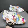 Clogs For Men; Men's hole shoes; hollow beach shoes; camouflage sandals; all inclusive personalized men's sandals